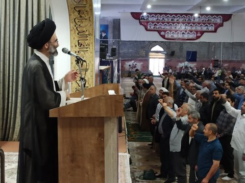 تصاویر/ نمازعبادی سیاسی جمعه کاشان