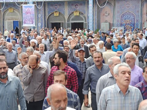 تصاویر/ برگزاری راهپیمایی علیه جنایات رژیم صهیونیستی در کاشان