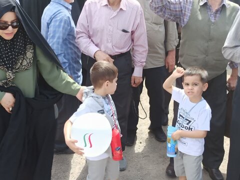 تصاویر/ برگزاری راهپیمایی علیه جنایات رژیم صهیونیستی در کاشان