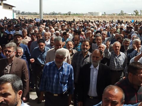 تصاویر/ برگزاری راهپیمایی علیه جنایات رژیم صهیونیستی در کاشان