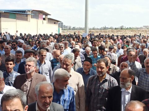 تصاویر/ برگزاری راهپیمایی علیه جنایات رژیم صهیونیستی در کاشان