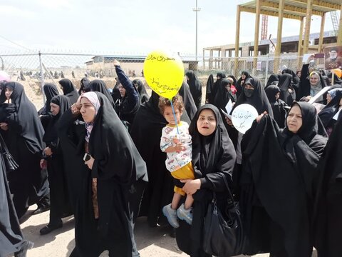 تصاویر/ برگزاری راهپیمایی علیه جنایات رژیم صهیونیستی در کاشان