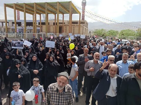 تصاویر/ برگزاری راهپیمایی علیه جنایات رژیم صهیونیستی در کاشان