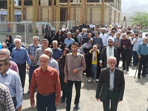 تصاویر/ برگزاری راهپیمایی علیه جنایات رژیم صهیونیستی در کاشان