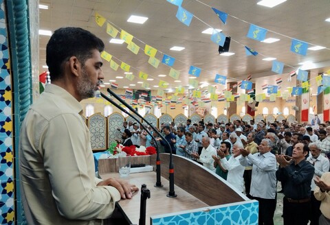 تصاویر/ نمازجمعه بندر دیر به روایت تصویر