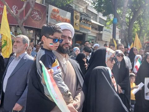 تصاویر/راهپیمایی مردم مشهد در حمایت از مردم مظلوم غزه