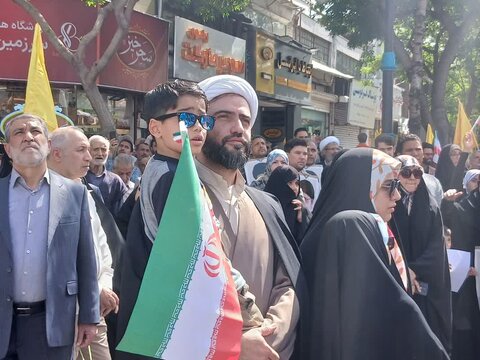 تصاویر/راهپیمایی مردم مشهد در حمایت از مردم مظلوم غزه
