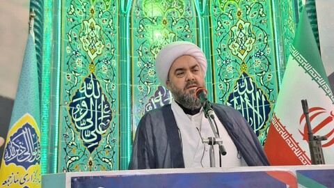 تصاویر/ اقامه نماز جمعه قلعه ترکمنچای