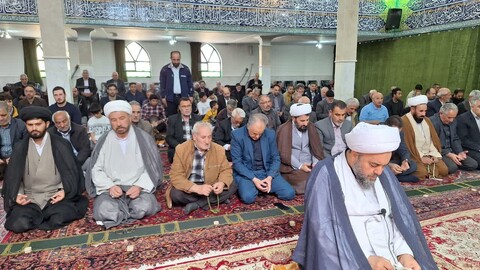 تصاویر/ اقامه نماز جمعه قلعه ترکمنچای