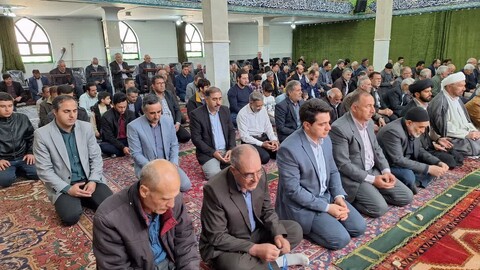 تصاویر/ اقامه نماز جمعه قلعه ترکمنچای