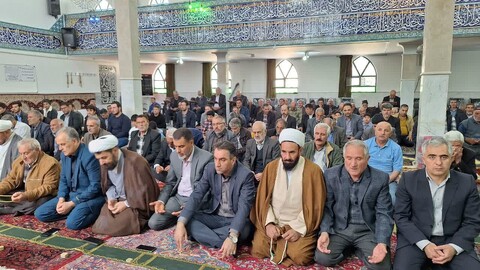 تصاویر/ اقامه نماز جمعه قلعه ترکمنچای