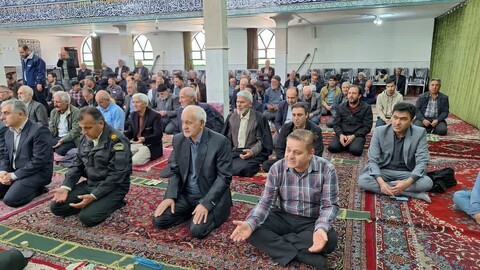 تصاویر/ اقامه نماز جمعه قلعه ترکمنچای