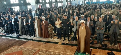 تصاویر/ اقامه نماز جمعه سراب