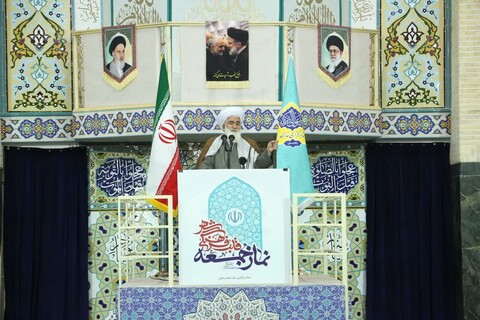 تصاویر/ اقامه نماز جمعه زنجان