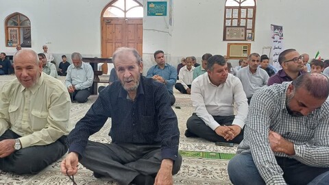 نماز جمعه بندرریگ به روایت تصویر