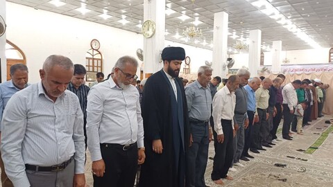 نماز جمعه بندرریگ به روایت تصویر