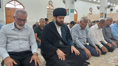 نماز جمعه بندرریگ به روایت تصویر