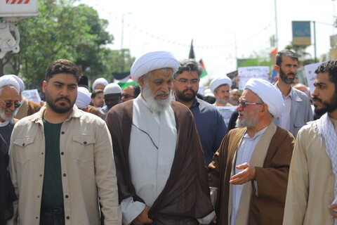 تصاویر / راهپیمایی مردم قم در محکومیت جنایات رژیم صهیونیستی و حمایت از مردم مظلوم غزه