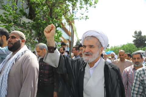 تصاویر / راهپیمایی مردم قم در محکومیت جنایات رژیم صهیونیستی و حمایت از مردم مظلوم غزه