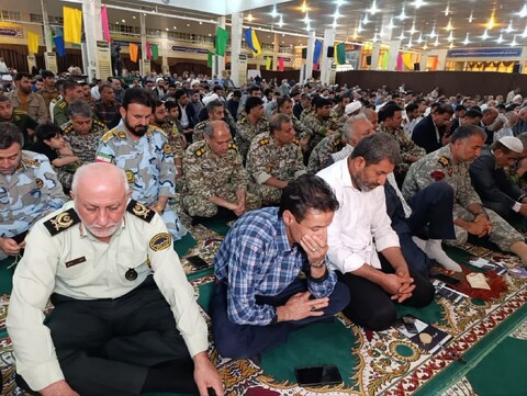 نماز جمعه بوشهر به روایت تصویر