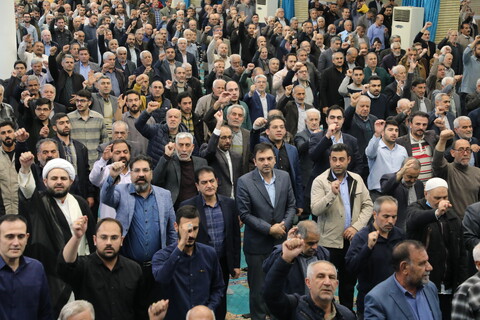تصاویر/ آیین عبادی سیاسی نماز جمعه ارومیه