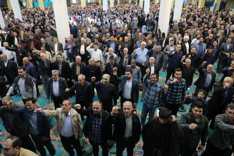 تصاویر/ آیین عبادی سیاسی نماز جمعه ارومیه