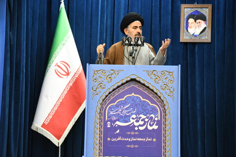 تصاویر/ آیین عبادی سیاسی نماز جمعه ارومیه