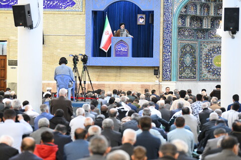 تصاویر/ آیین عبادی سیاسی نماز جمعه ارومیه