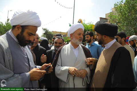 مظاهرات حاشدة في مدينة قم تنديداً بجرائم كيان الاحتلال ودعماً لغزة