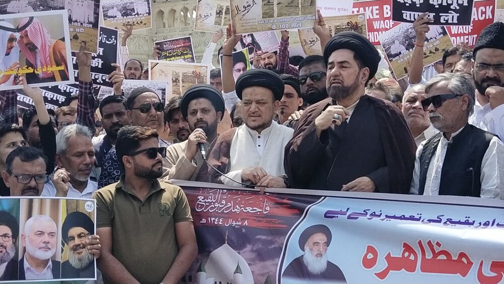 درخواست دبیرکل مجلس علمای هند برای بازسازی بقیع