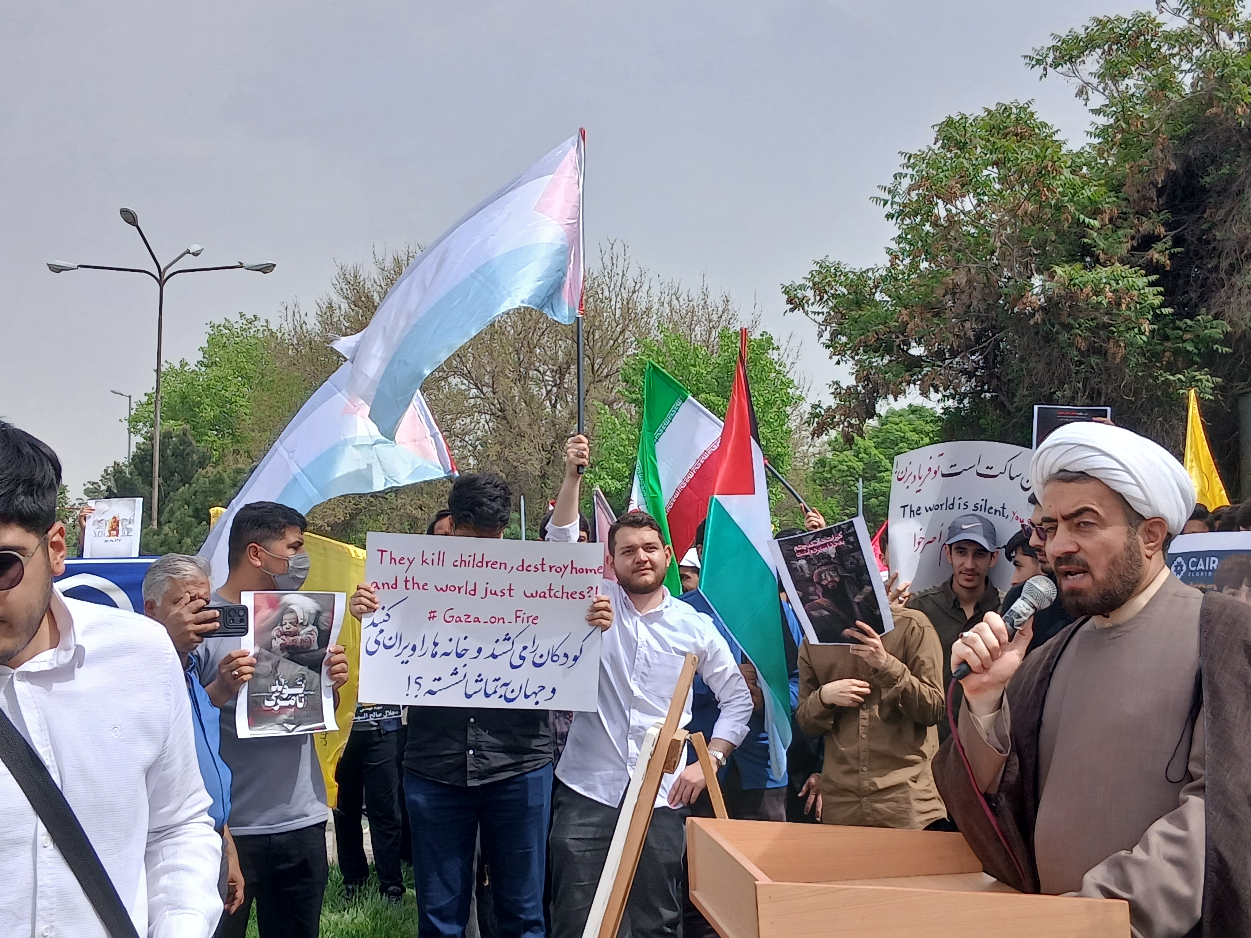 نخبگان حوزه و دانشگاه صدای امت اسلام در برابر جنایات رژیم صهیونی است