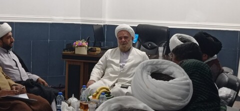 تصاویر/ درس اخلاق طلاب و مبلغین بخش سندرک