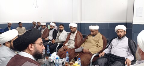 تصاویر/ درس اخلاق طلاب و مبلغین بخش سندرک