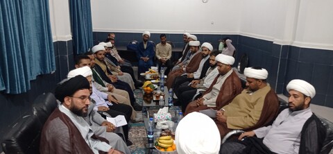 تصاویر/ درس اخلاق طلاب و مبلغین بخش سندرک