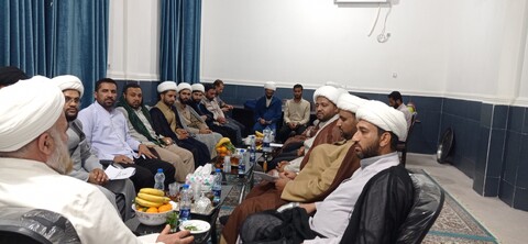 تصاویر/ درس اخلاق طلاب و مبلغین بخش سندرک