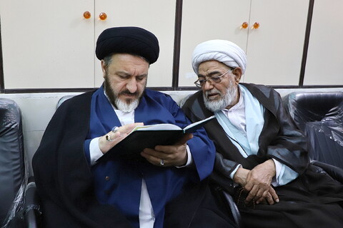 تصاویر/ مراسم یادبود درگذشت حاجیه خانم طاهره قمی