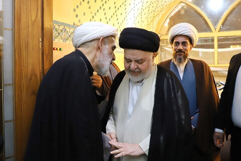 تصاویر/ مراسم یادبود درگذشت حاجیه خانم طاهره قمی