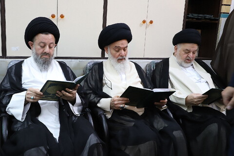 تصاویر/ مراسم یادبود درگذشت حاجیه خانم طاهره قمی