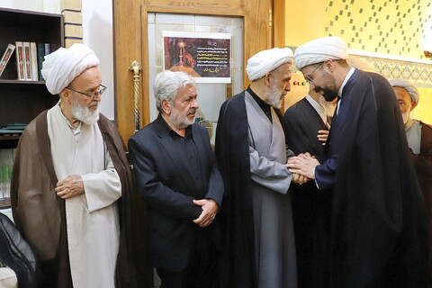 تصاویر/ مراسم یادبود درگذشت حاجیه خانم طاهره قمی