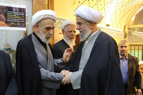 تصاویر/ مراسم یادبود درگذشت حاجیه خانم طاهره قمی