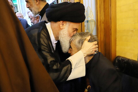 تصاویر/ مراسم یادبود درگذشت حاجیه خانم طاهره قمی