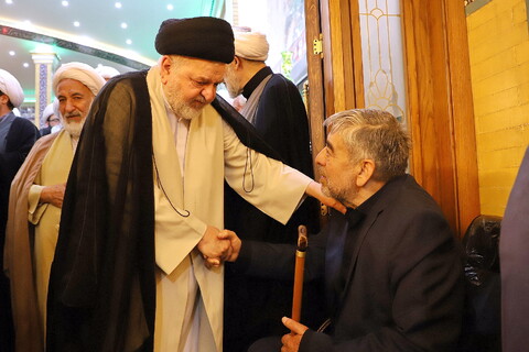 تصاویر/ مراسم یادبود درگذشت حاجیه خانم طاهره قمی