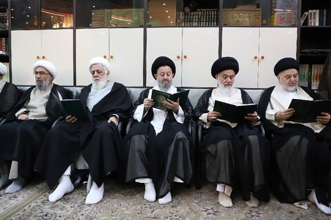 تصاویر/ مراسم یادبود درگذشت حاجیه خانم طاهره قمی