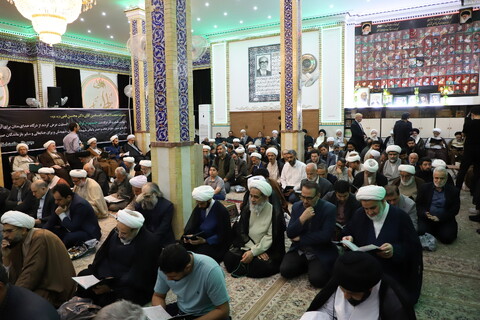 تصاویر/ مراسم یادبود درگذشت حاجیه خانم طاهره قمی