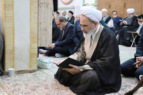 تصاویر/ مراسم یادبود درگذشت حاجیه خانم طاهره قمی