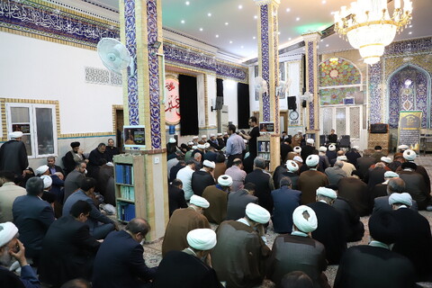 تصاویر/ مراسم یادبود درگذشت حاجیه خانم طاهره قمی