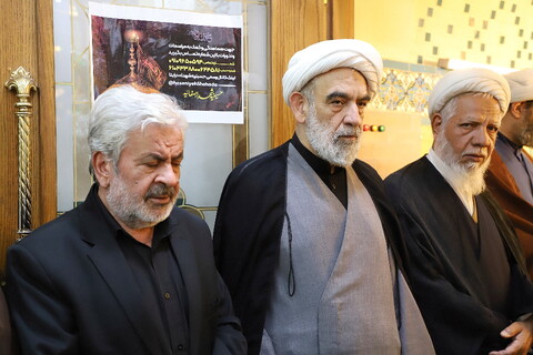 تصاویر/ مراسم یادبود درگذشت حاجیه خانم طاهره قمی