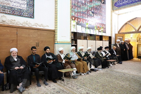 تصاویر/ مراسم یادبود درگذشت حاجیه خانم طاهره قمی