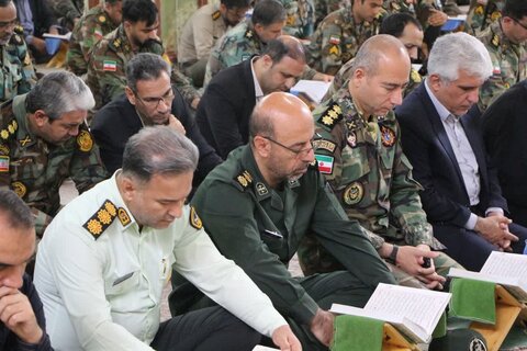 تصاویر/ «محفل انس با قرآن» همراه با بزرگداشت شهید صیادشیرازی در آران و بیدگل