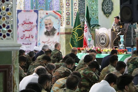 تصاویر/ «محفل انس با قرآن» همراه با بزرگداشت شهید صیادشیرازی در آران و بیدگل